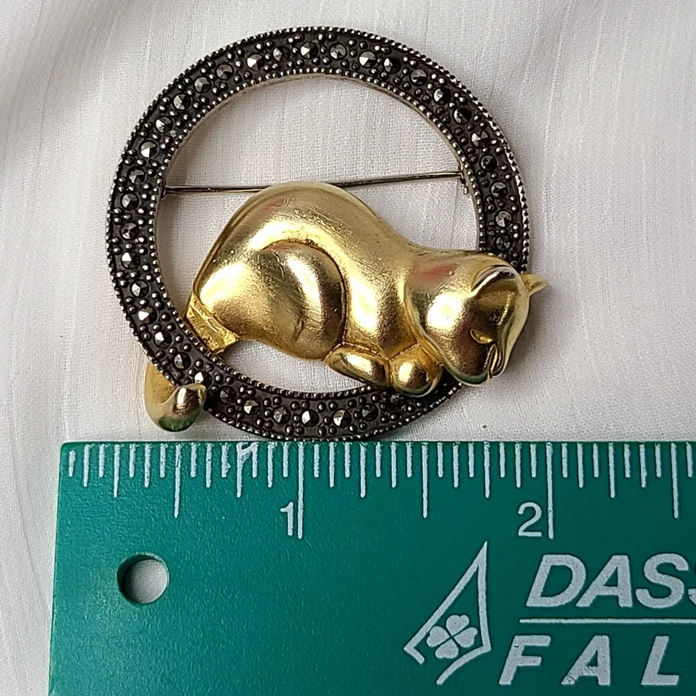 Judith Jack marcasite gold